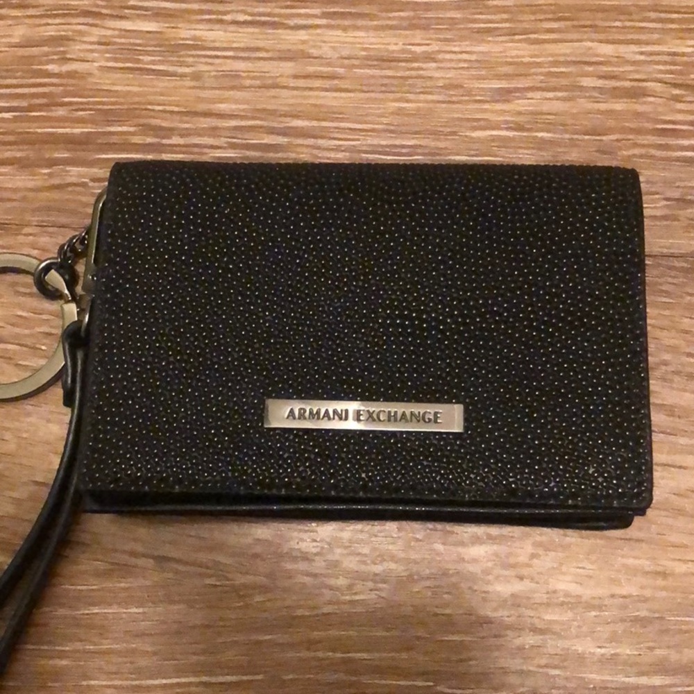 Armani Exchange Keychain & Card Holder